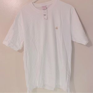 Brooks Brothers Large White Cotton Tee
